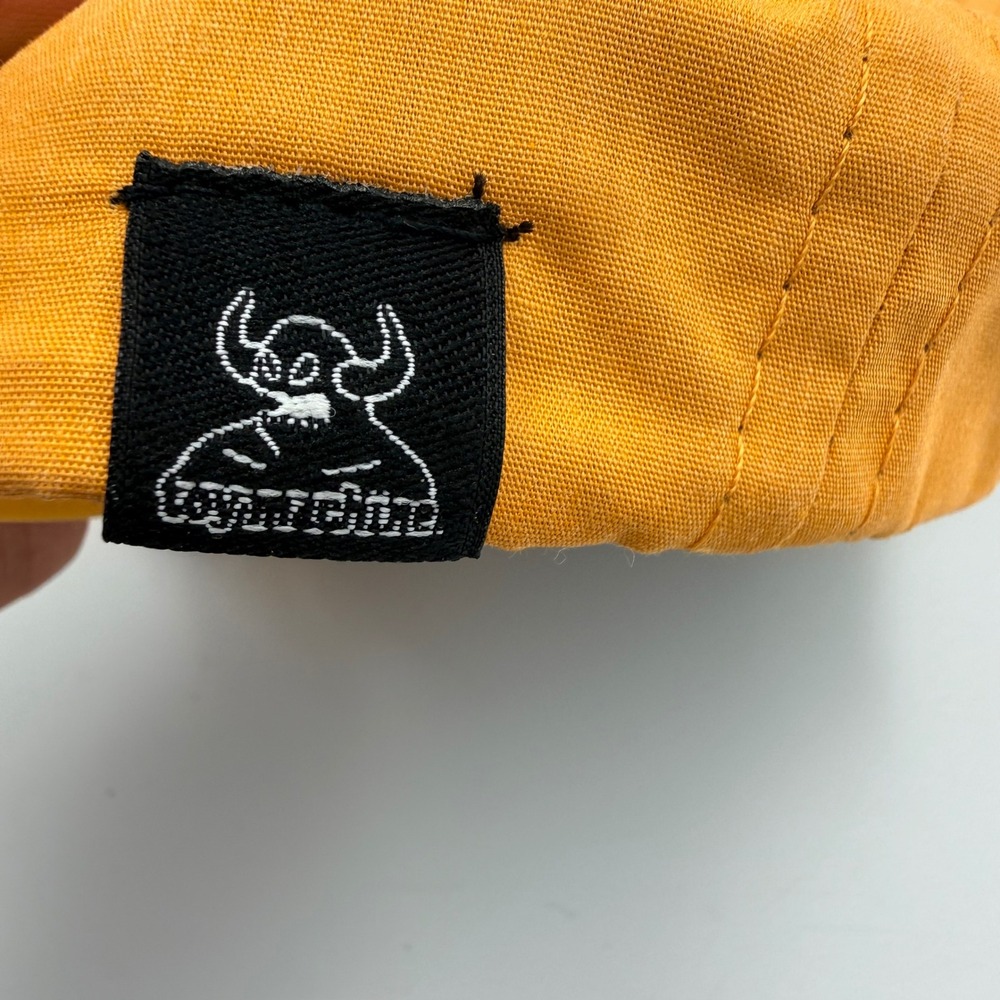 Toy Machine Eye Logo Snapback Hat Yellow 6-Panel Skateboard Cap Adjustable - Picture 5 of 8